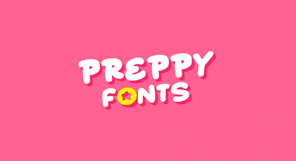 preppy fonts copy and paste