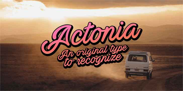 Actonia-font