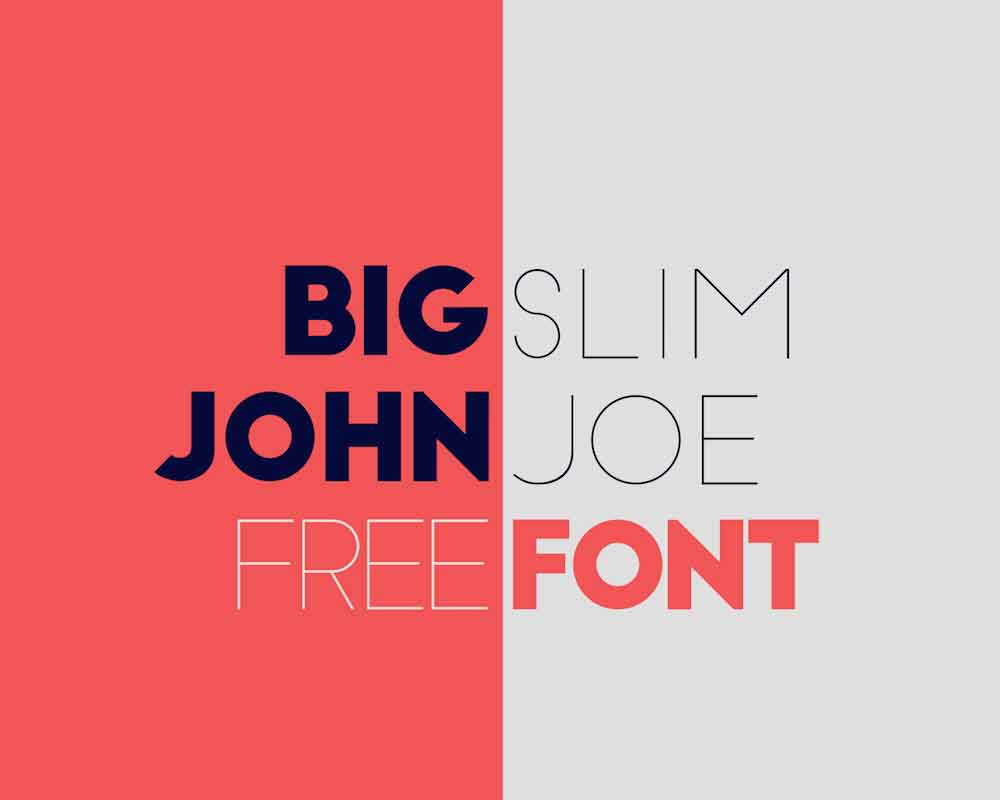 BIG JOHN font