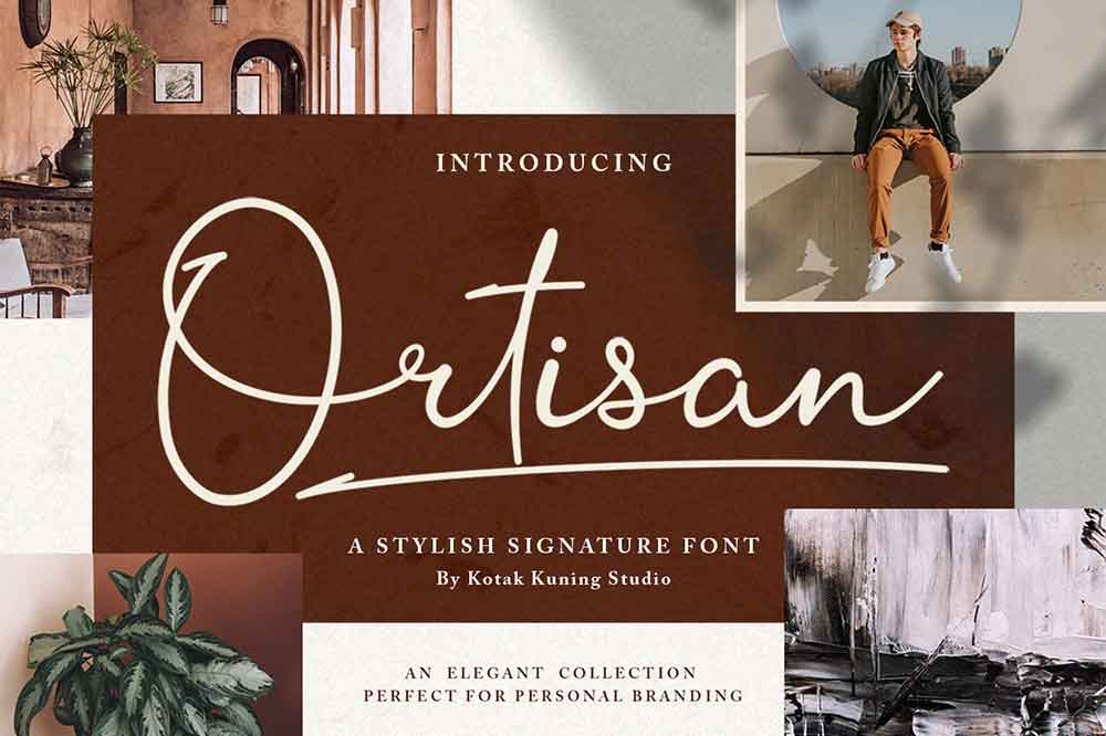 OrtisanSignature font