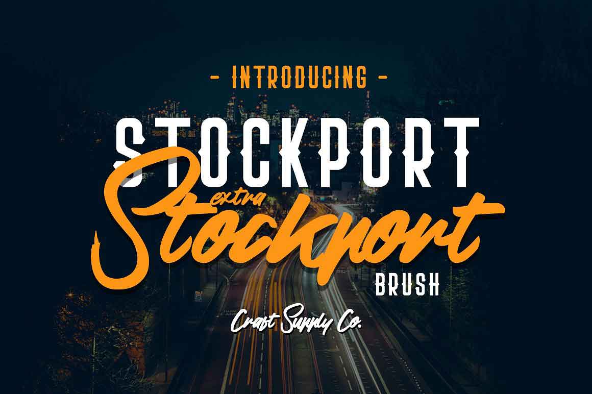 Stockport-font
