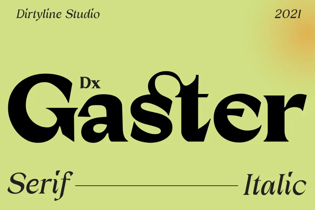 dx-gaster-free-font