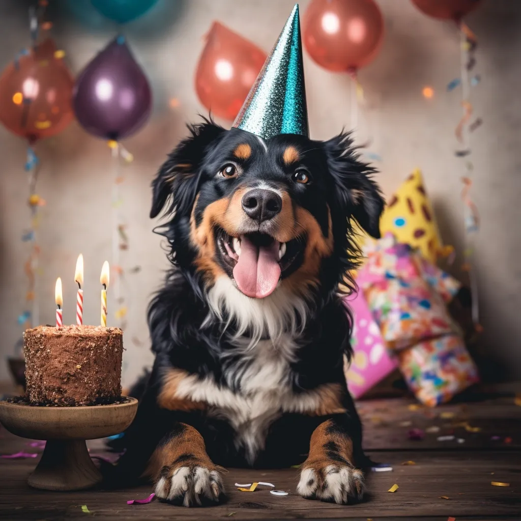 Happy birthday dog images
