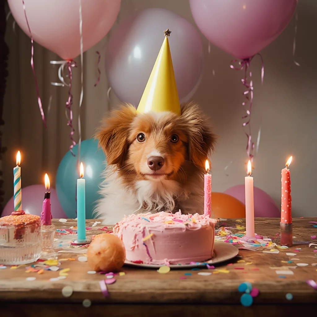 Happy birthday dog images