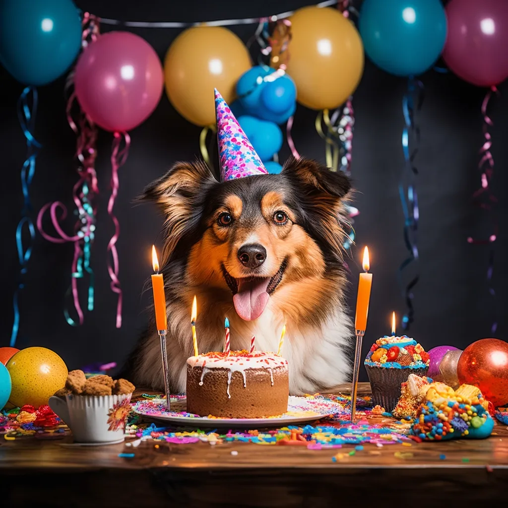 Happy birthday dog images