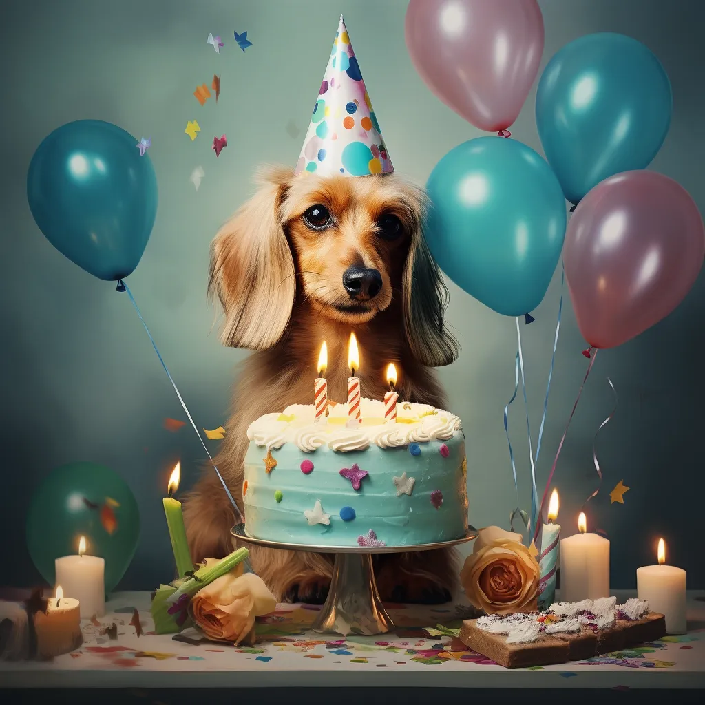 Happy birthday dog images