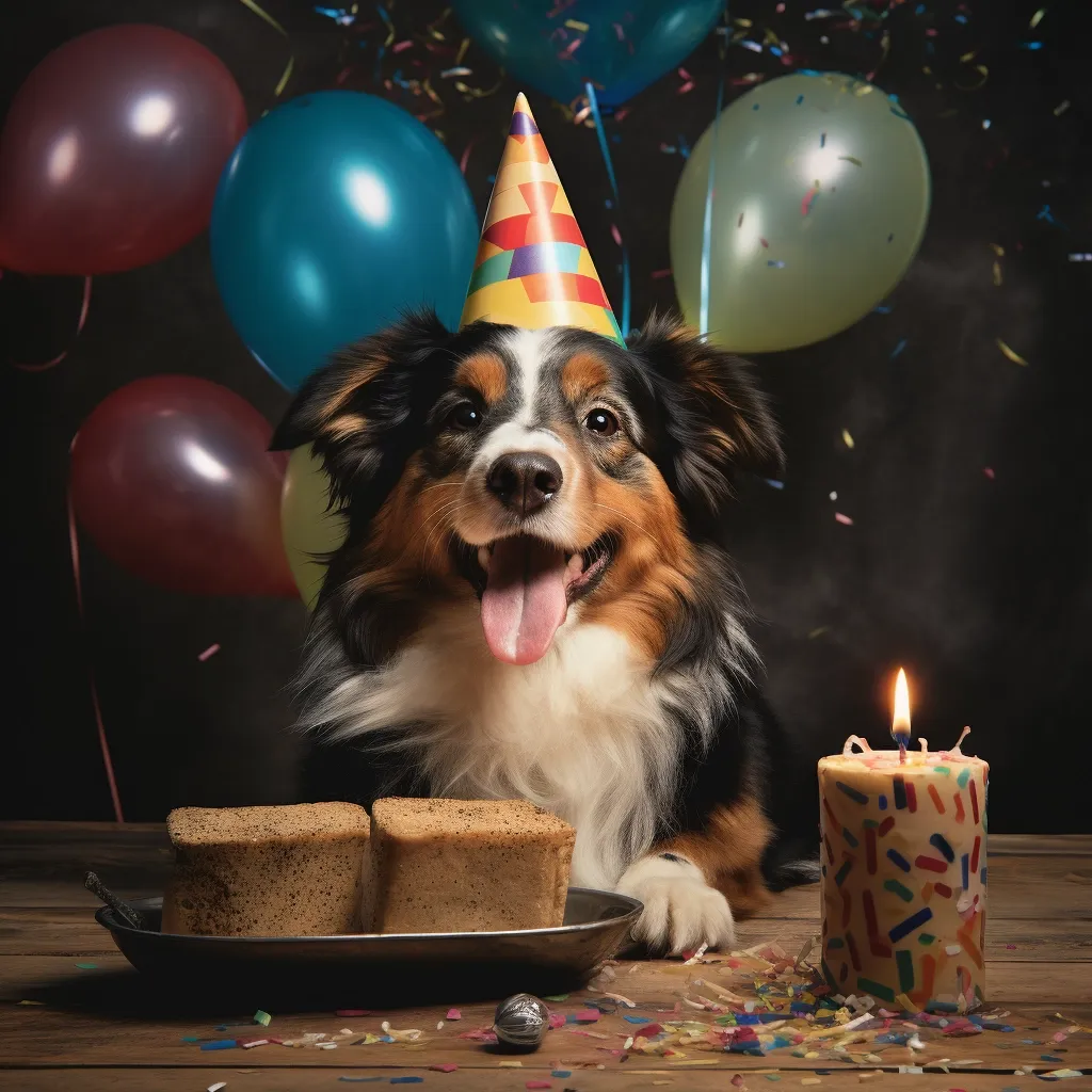 Happy birthday dog images
