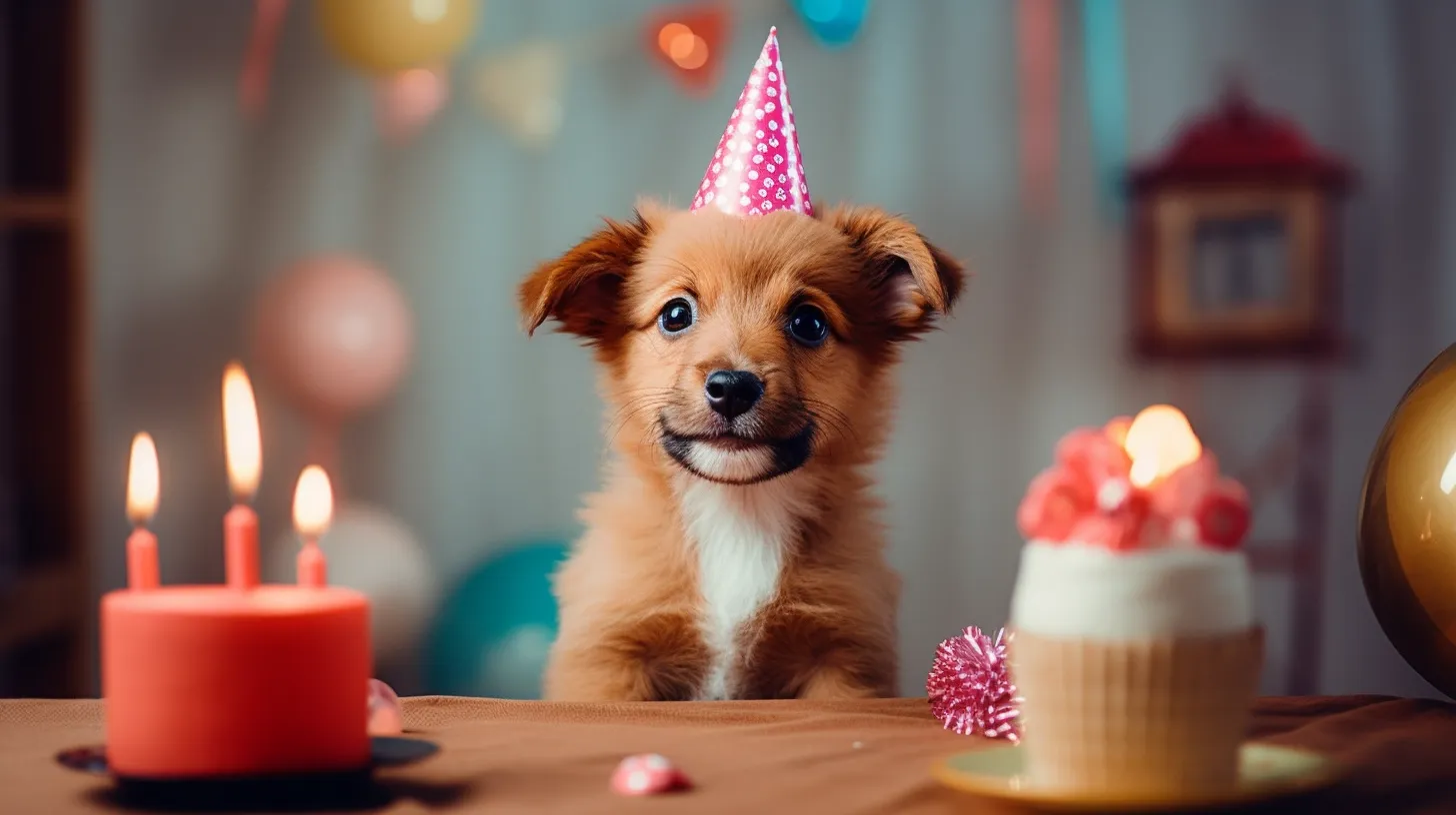 Happy birthday dog images