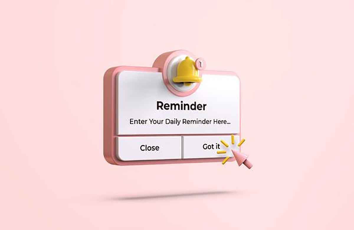 3d rendering of ui icon Free Psd