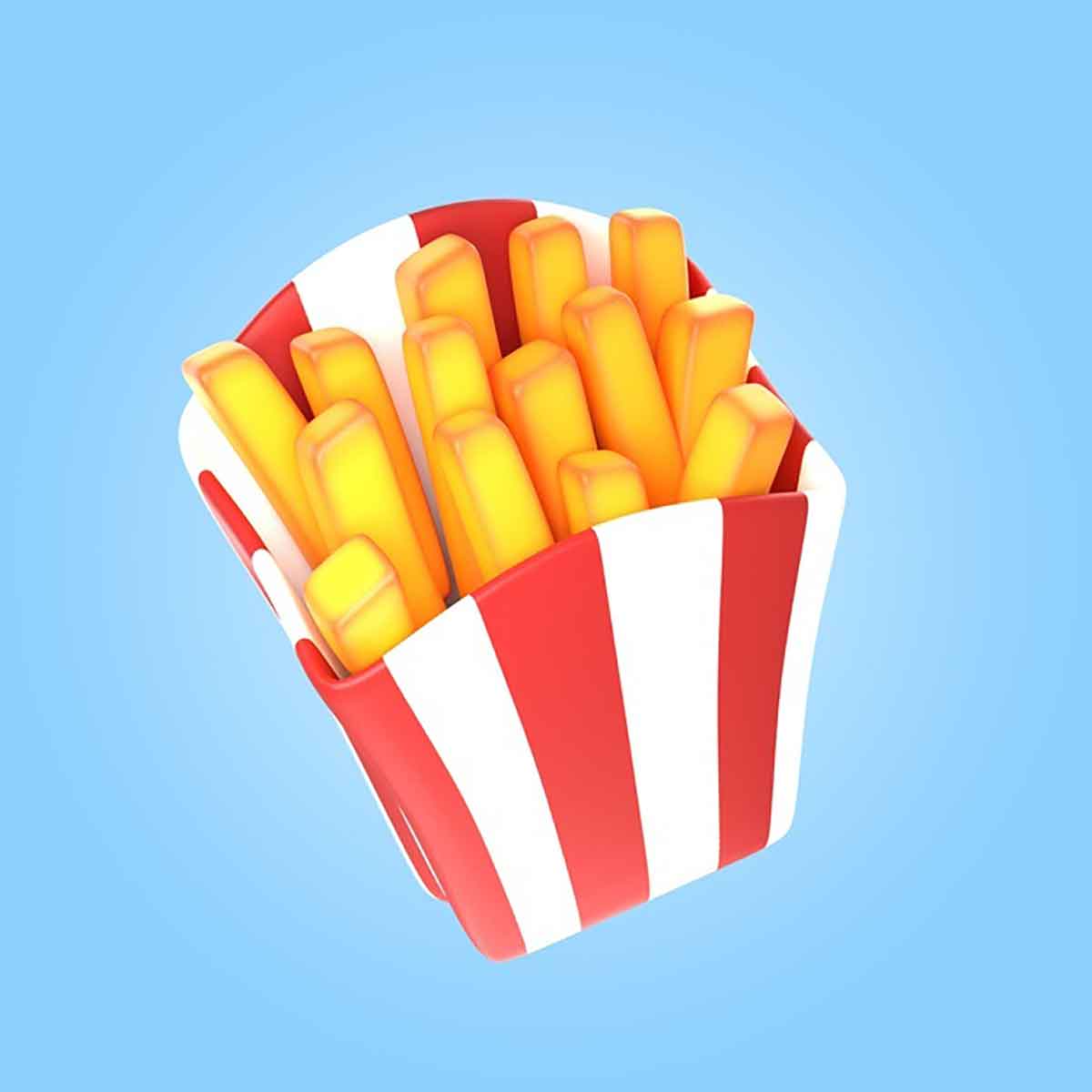 3d rendering of ui icon Free Psd