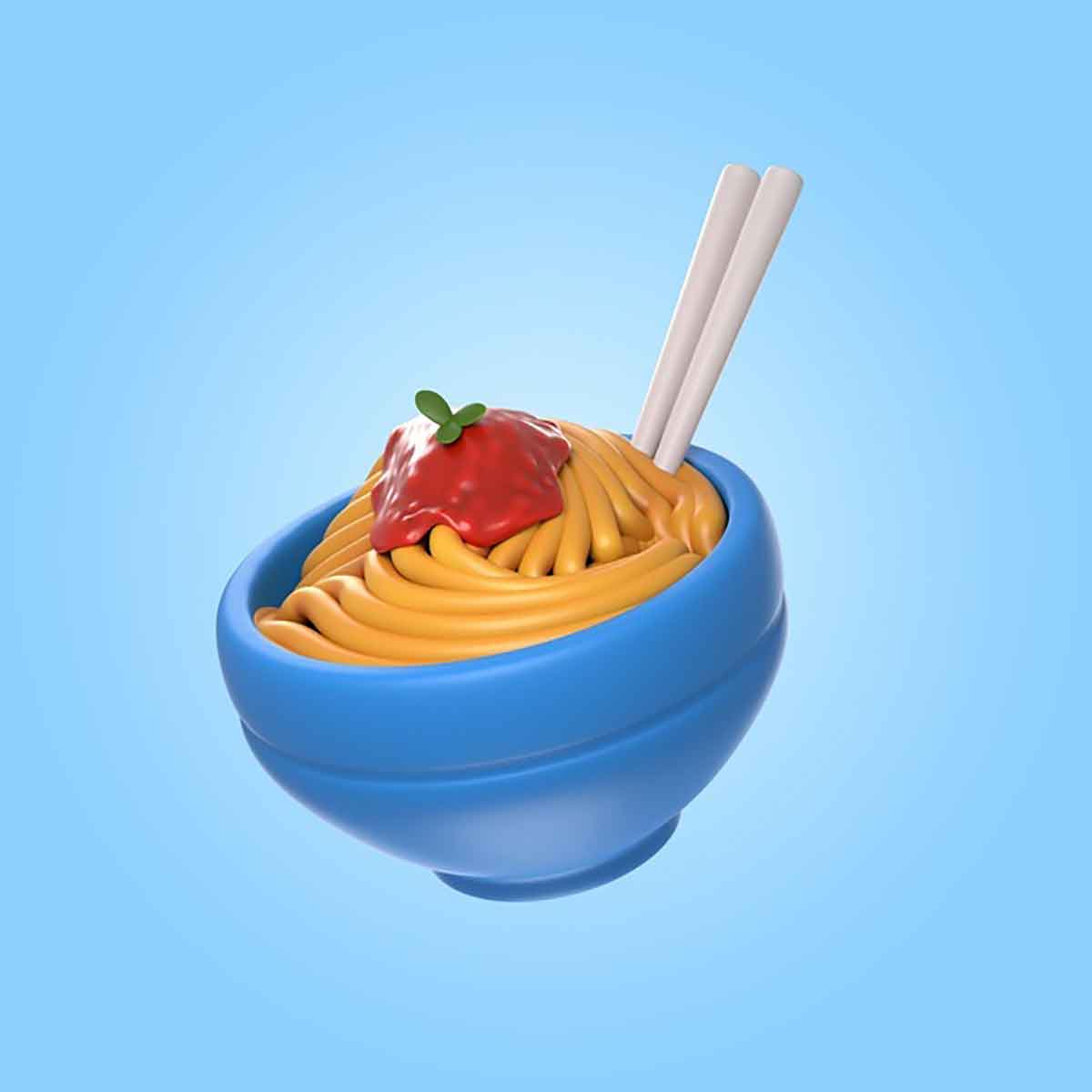 3d rendering of ui icon Free Psd