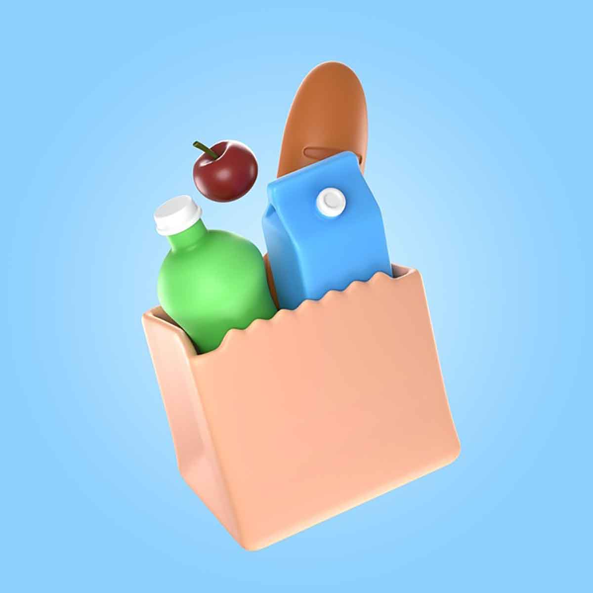 3d rendering of ui icon Free Psd