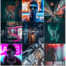Futuristic Gen Photoshop Actions