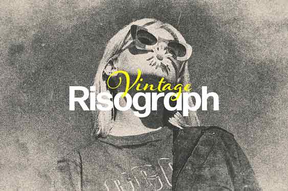 vintage-risograph-photo-effect