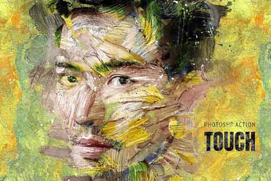 Touch Photoshop Action