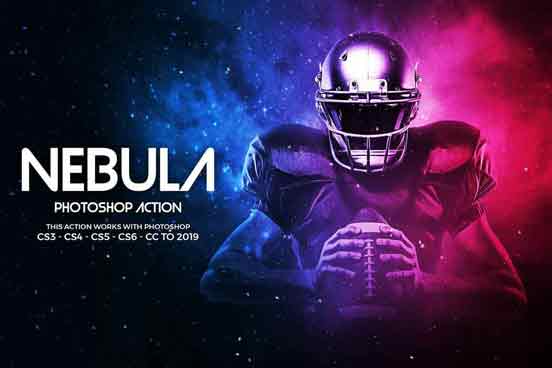 Nebula Photoshop Action