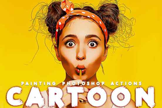 Cartoon Photoshop Action