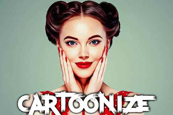Cartoonize Photoshop Action