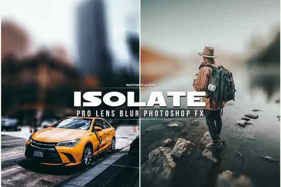 Isolate Photoshop Action