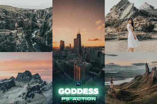 GODDESS Photoshop Action